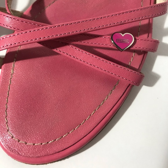 Womens Coach Pink Kitten Heels Charli Size 8 - Picture 2 of 8